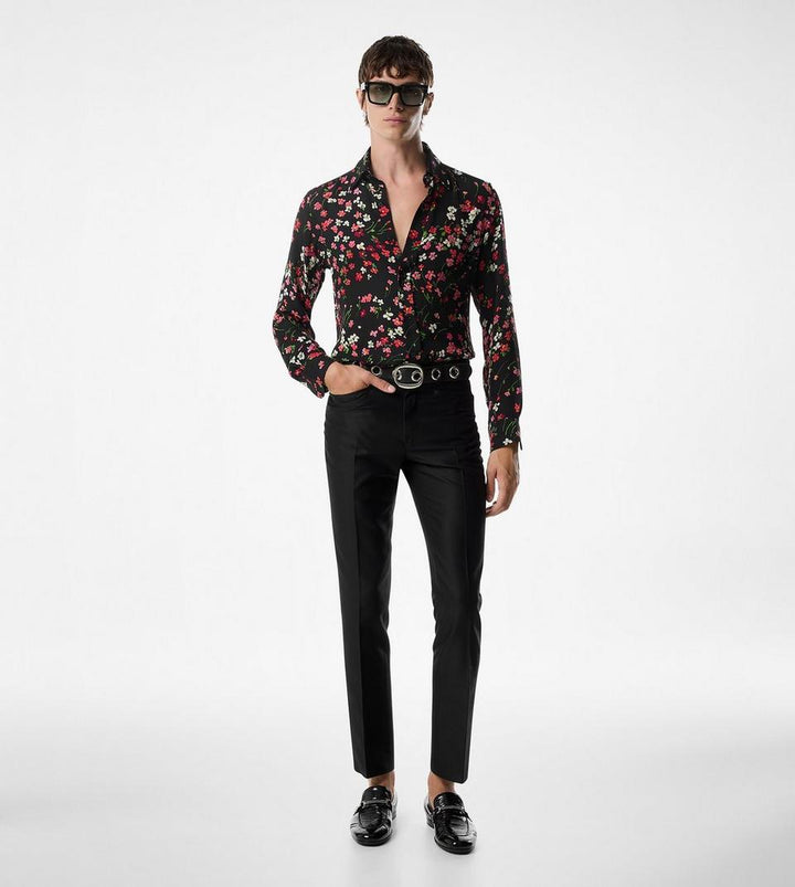 Tom Ford PRINTED DAISY SLIM FIT SHIRT