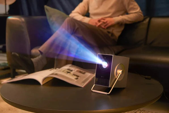 LG HU710PB LG CineBeam Q 4K UHD Smart Portable Laser Projector HU710PB