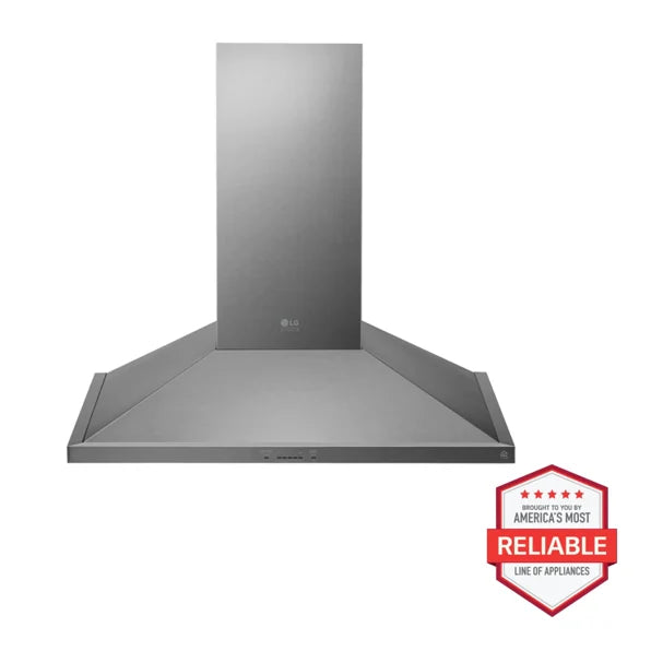 LG 36" LG STUDIO Wall Mount Range Chimney Hood - Essence White