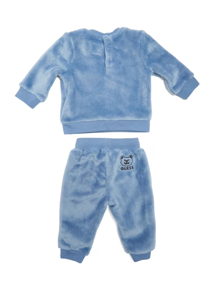 Guess Faux-Fur Active Bear Set (0-24M)