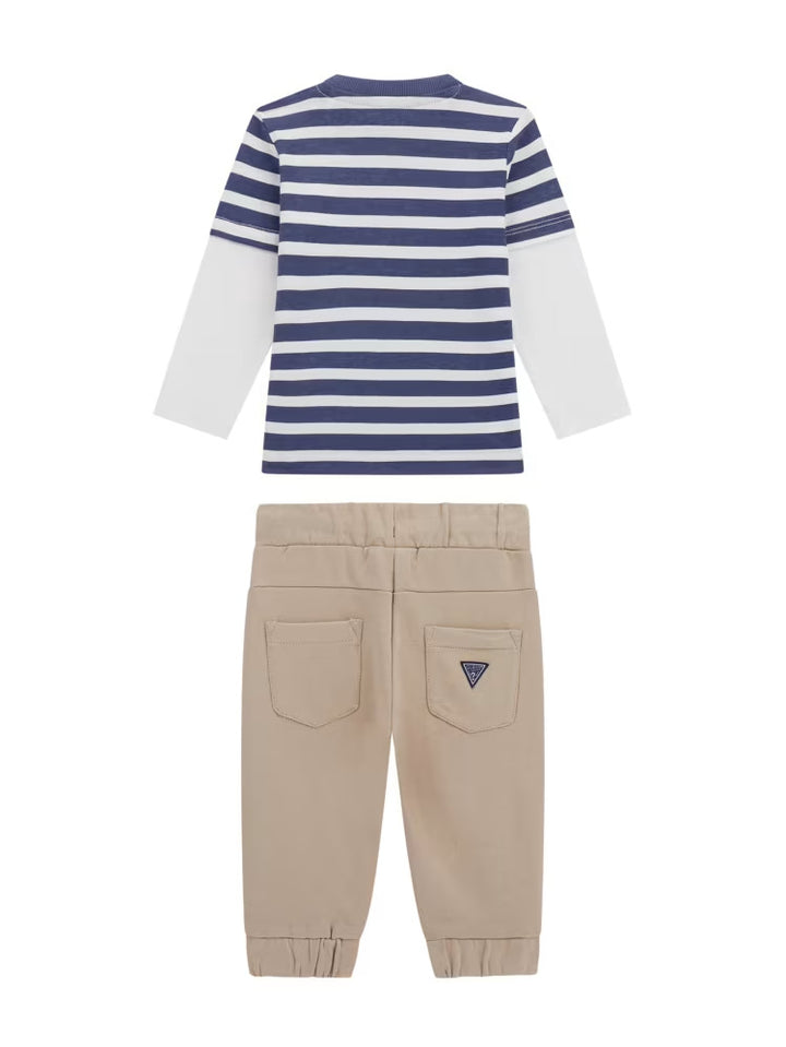 Guess Signature Tee and Pants Set (0-24M)