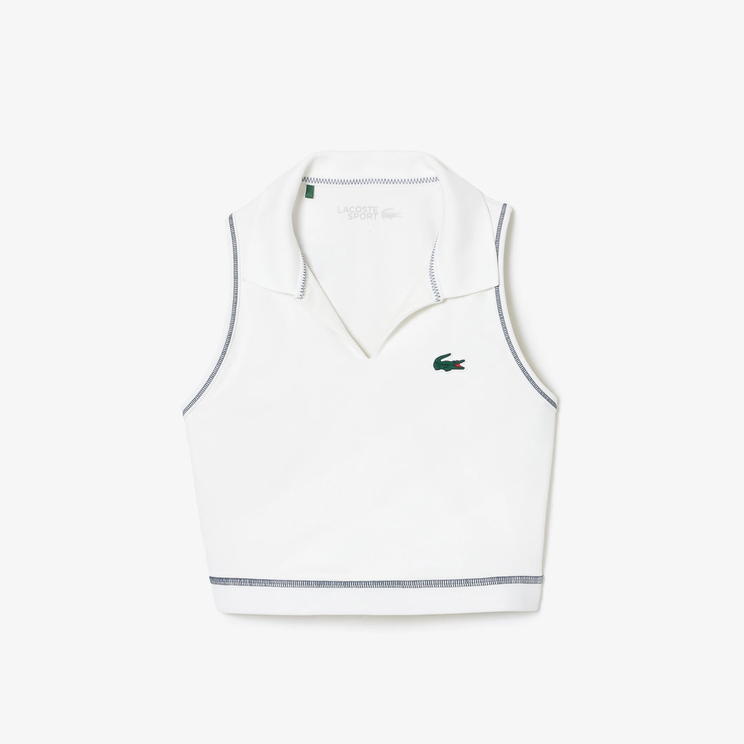 Lacoste Women's Polo Style Stretch Sport Bralette
