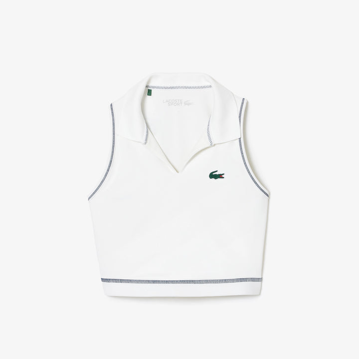 Lacoste Women's Polo Style Stretch Sport Bralette