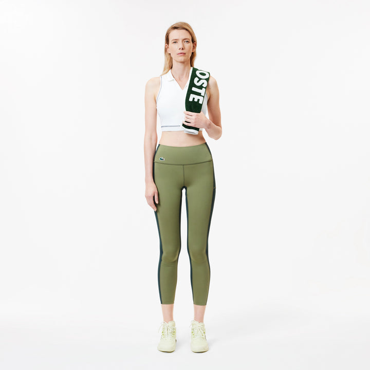 Lacoste Women's Polo Style Stretch Sport Bralette