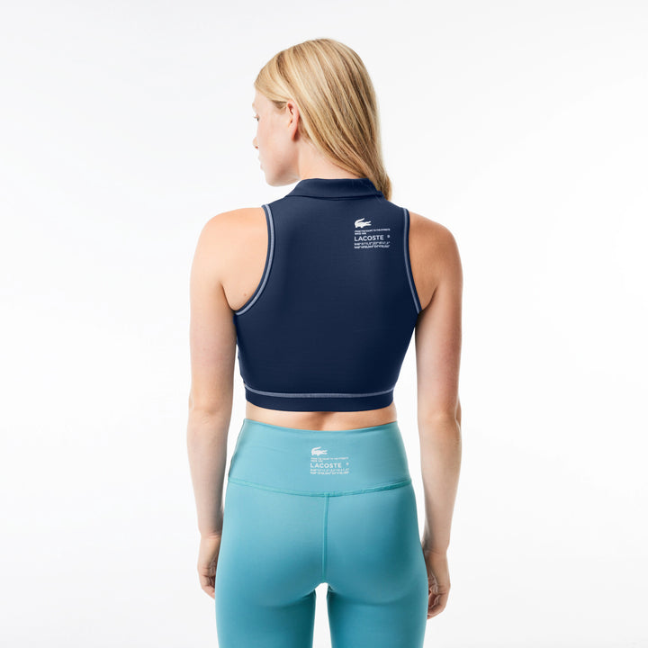 Lacoste Women's Polo Style Stretch Sport Bralette