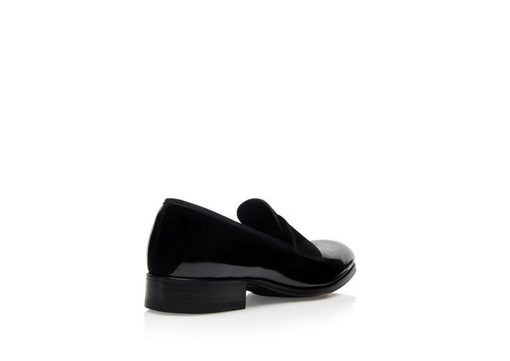 TOM FORD PATENT LEATHER EDGAR EVENING SLIPPER