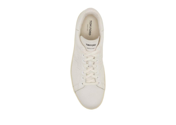 TOM FORD WARWICK GRAINED LEATHER SNEAKER