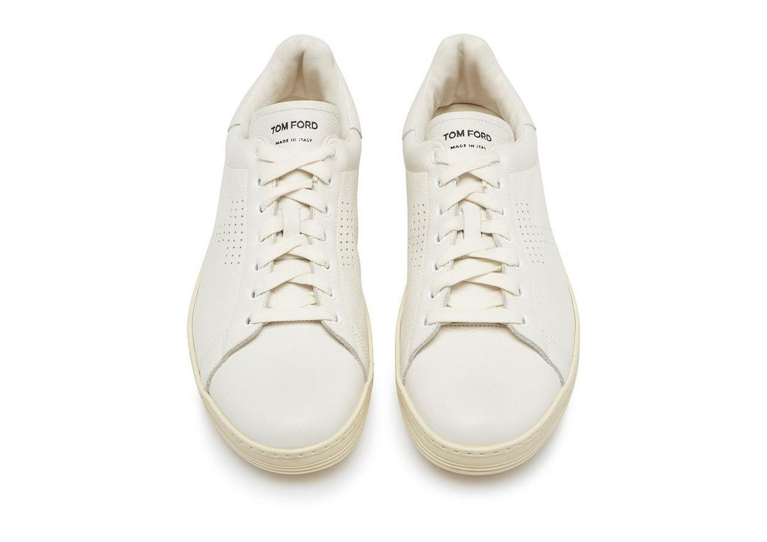 TOM FORD WARWICK GRAINED LEATHER SNEAKER