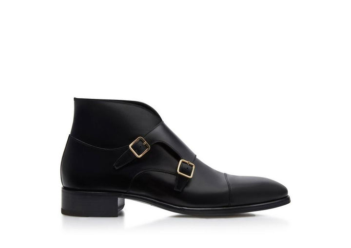 TOM FORD ELKAN DOUBLE MONK STRAP BOOT