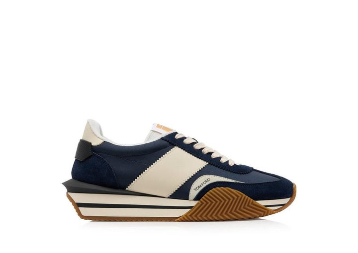 TOM FORD SUEDE TECHNICAL FABRIC JAMES SNEAKER