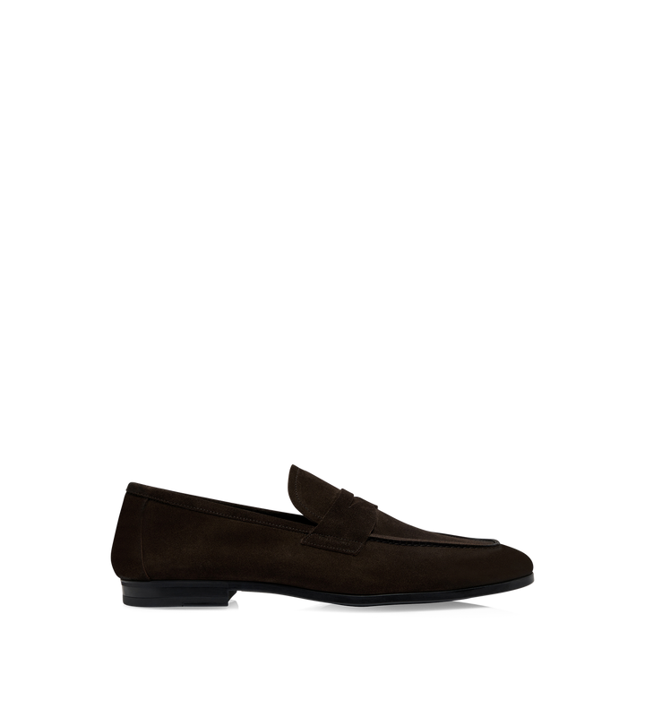 TOM FORD SUEDE SEAN TWISTED BAND LOAFER