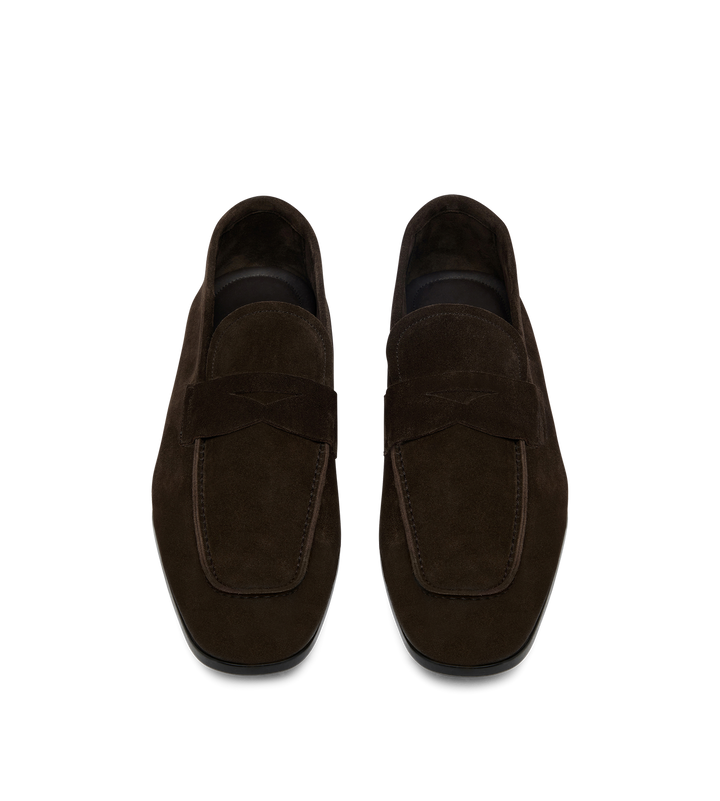 TOM FORD SUEDE SEAN TWISTED BAND LOAFER