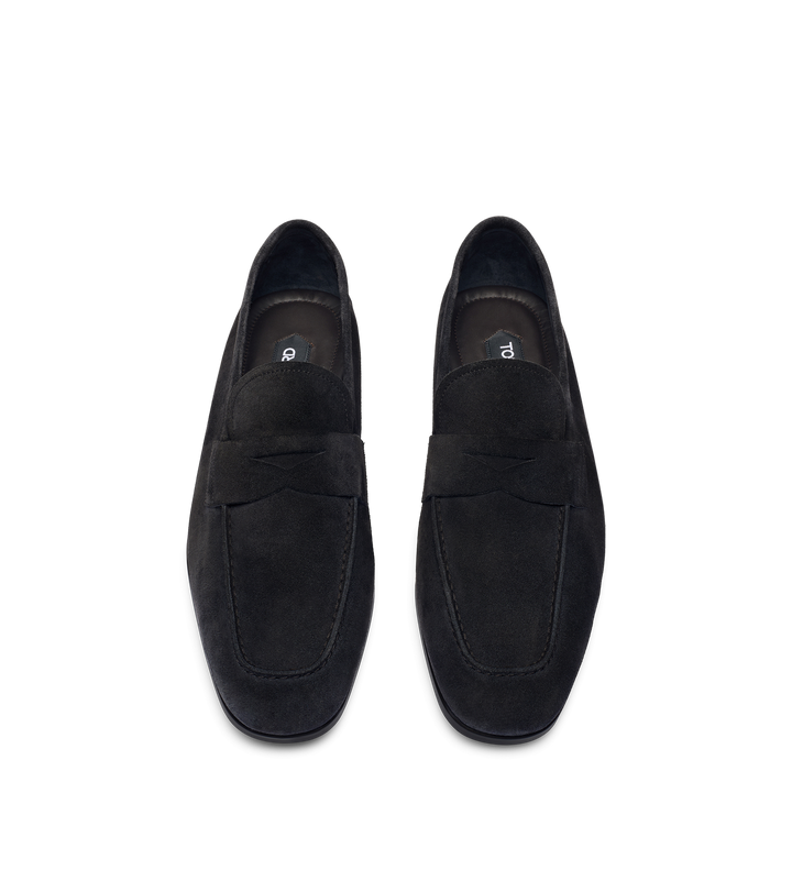 TOM FORD SUEDE SEAN TWISTED BAND LOAFER