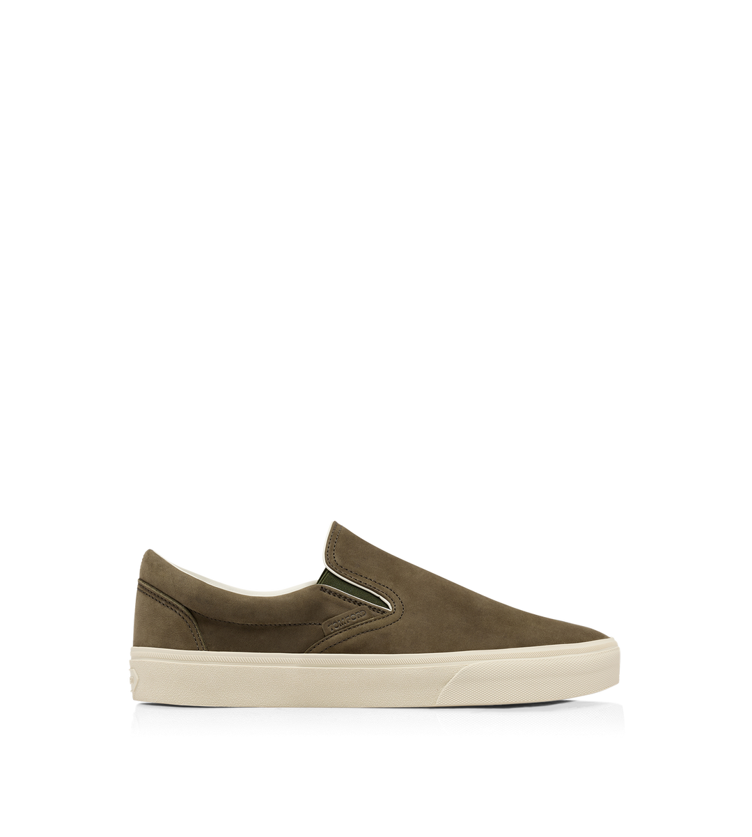 TOM FORD NUBUCK JUDE SLIP ON SNEAKER