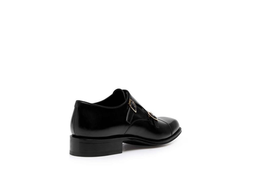 TOM FORD LEATHER CLAYDON MONK STRAP