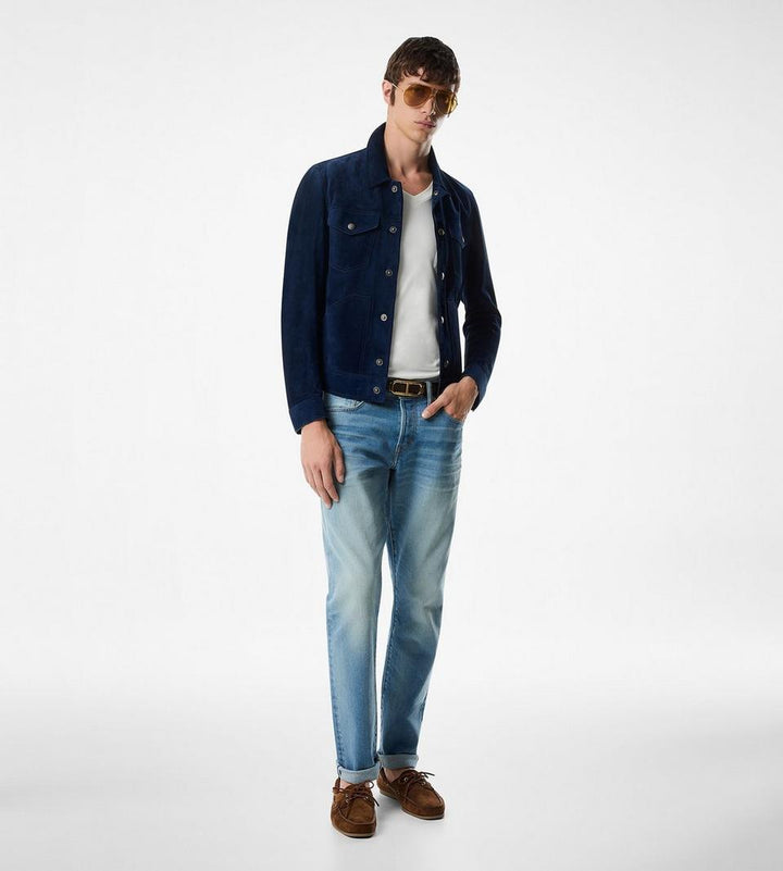TOM FORD SUEDE ROBIN LOAFER