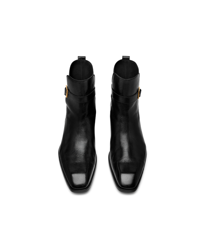 TOM FORD SUPPLE GRAIN KENNETH BUCKLE BOOT
