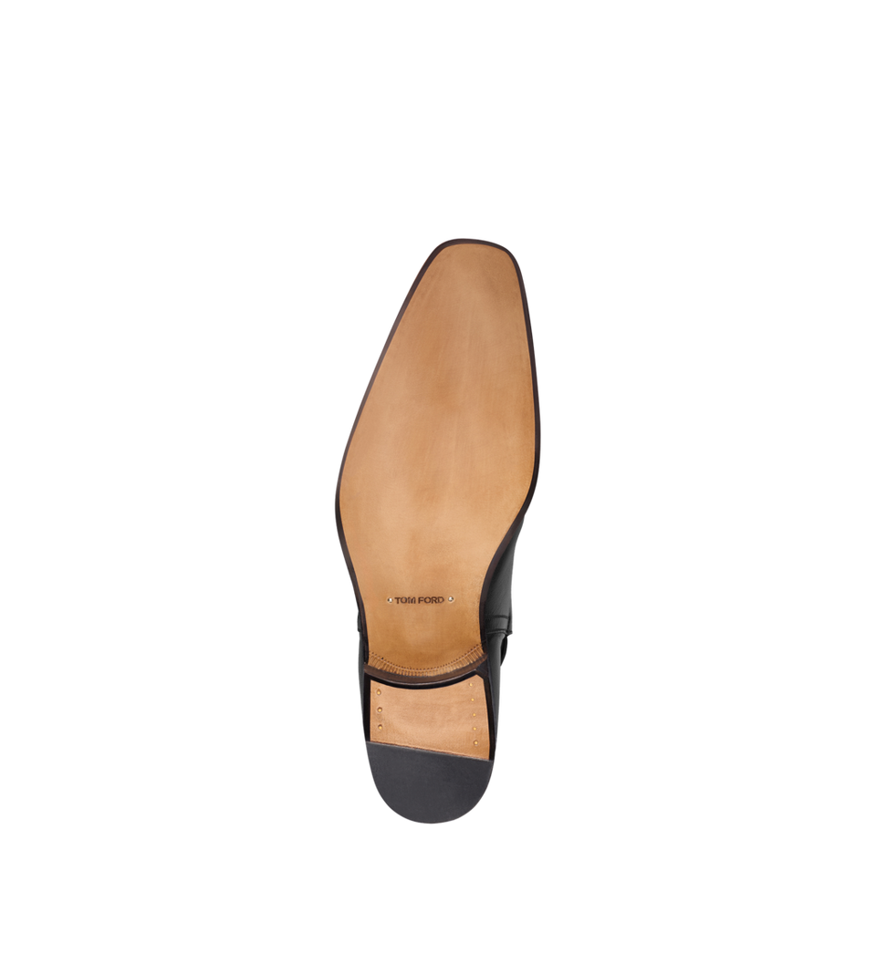 TOM FORD SUPPLE GRAIN KENNETH BUCKLE BOOT