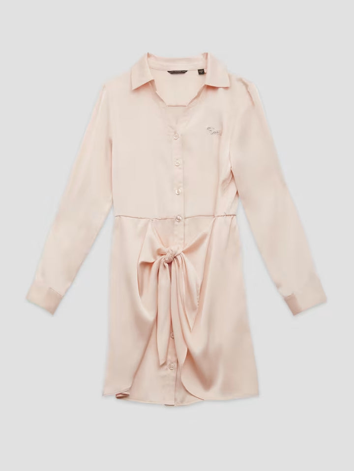 Guess Eco Mini Me Satin Shirtdress (7-16)