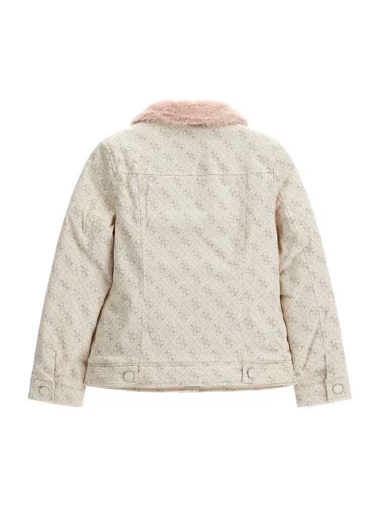 Guess Quattro G Print Denim Jacket (7-16)