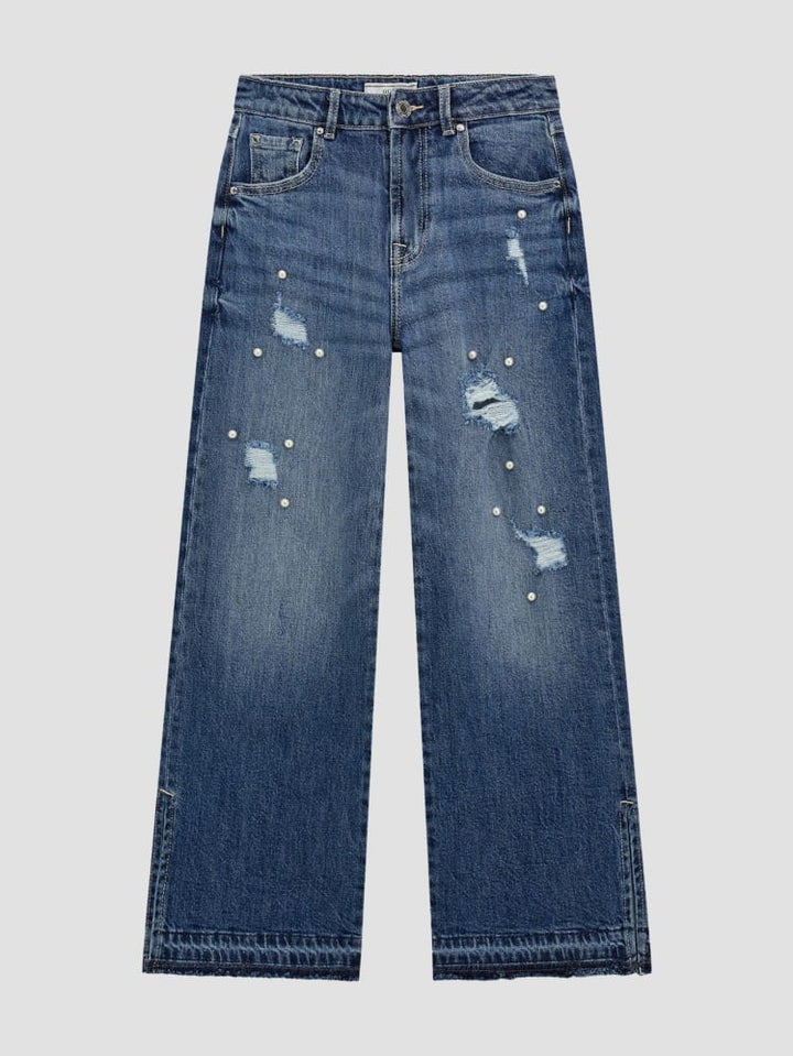 Guess '90s Rigid Denim Pearl Jeans (7-16)