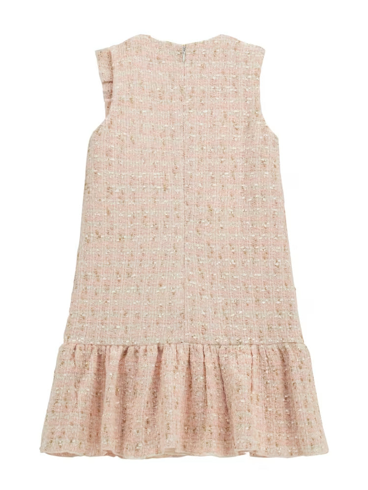 Guess Shimmer Tweed Dress (7-16)