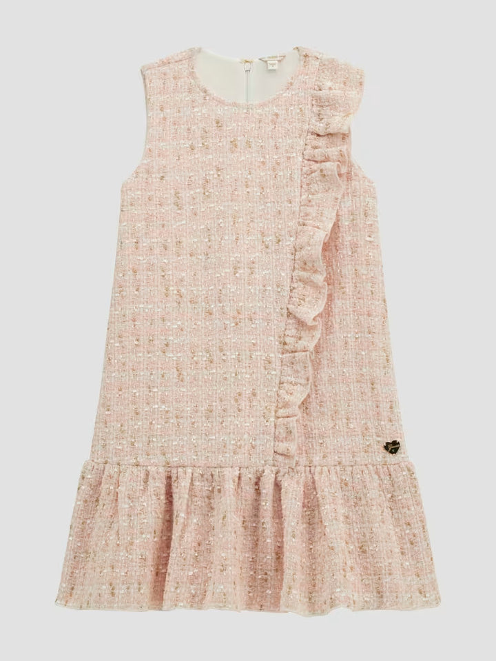 Guess Shimmer Tweed Dress (7-16)