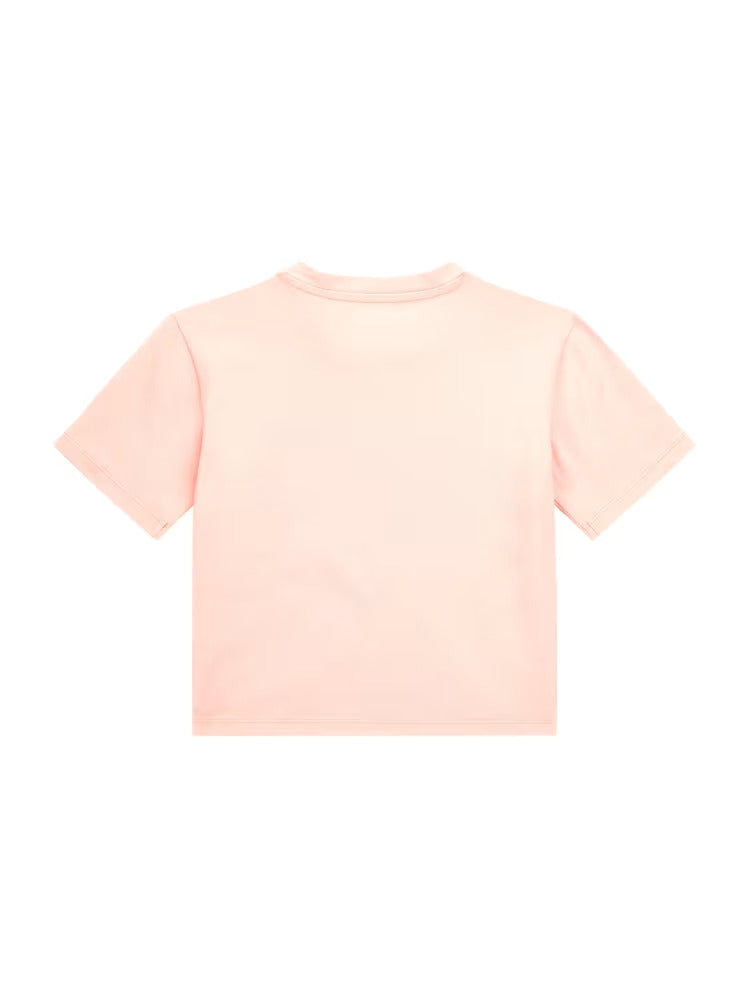 Guess Embellished Signature Triangle Tee (7-14)