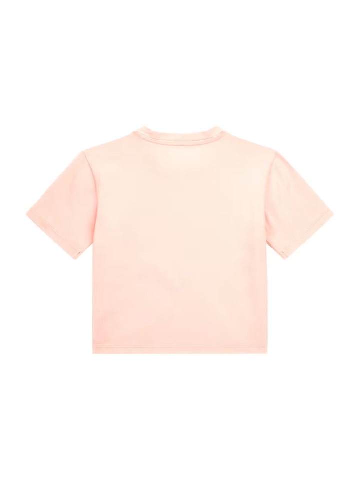 Guess Embellished Signature Triangle Tee (7-14)