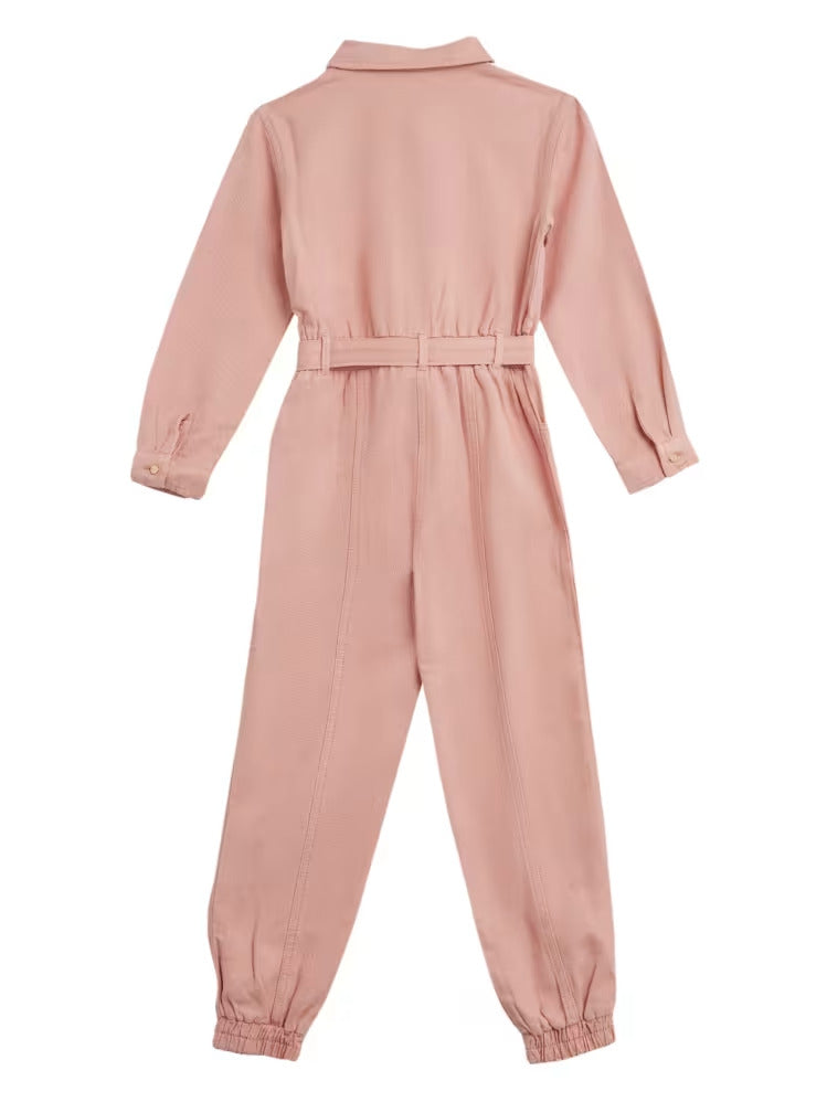 Guess Garment Dyed Twill Jumpsuit (7-14)