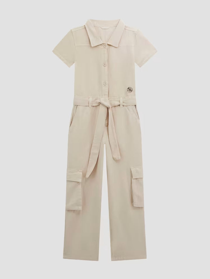 Guess Twill Cargo Jumpsuit (7-16)
