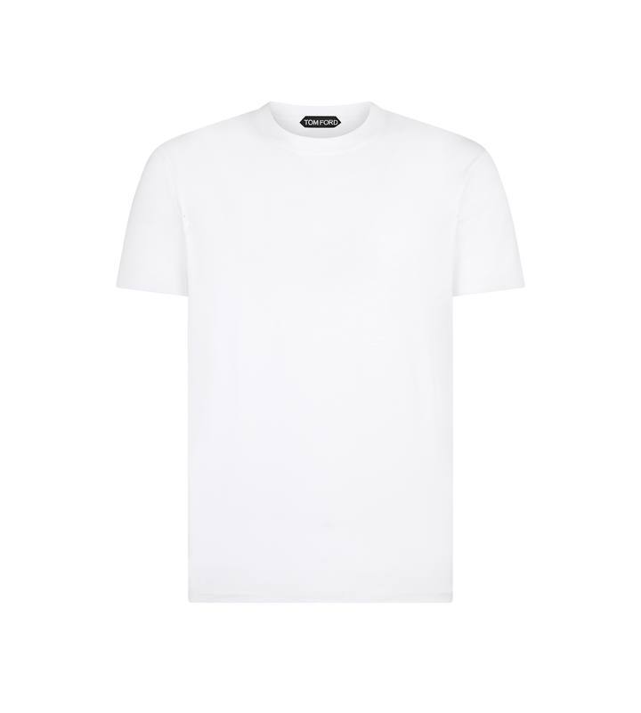 TOM FORD LYOCELL COTTON CREW T-SHIRT