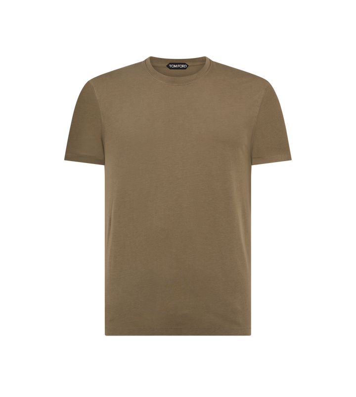 TOM FORD LYOCELL COTTON CREW T-SHIRT