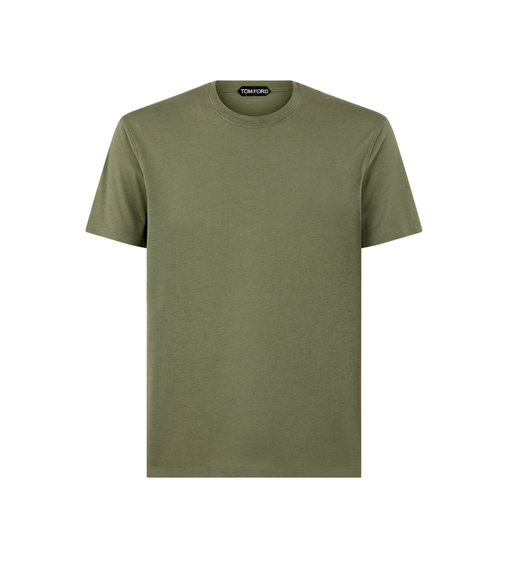 TOM FORD LYOCELL COTTON CREW T-SHIRT