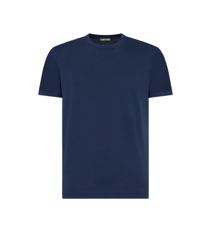 TOM FORD LYOCELL COTTON CREW NECK T-SHIRT