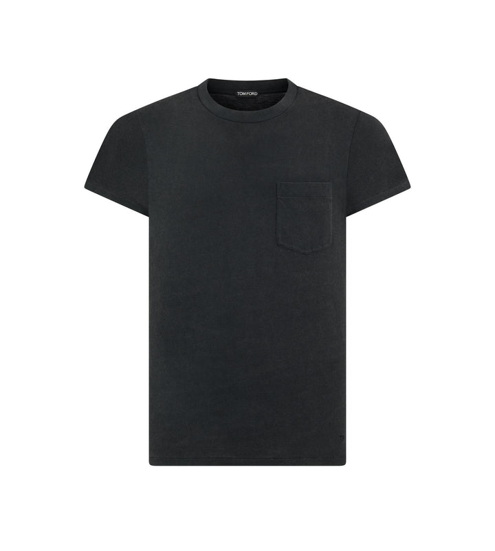TOM FORD COLD DYE COTTON CREW NECK T-SHIRT
