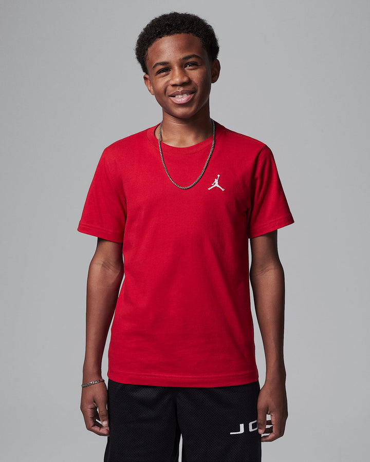 NIKE Jordan Big Kids' Jumpman Air Embroidered T-Shirt