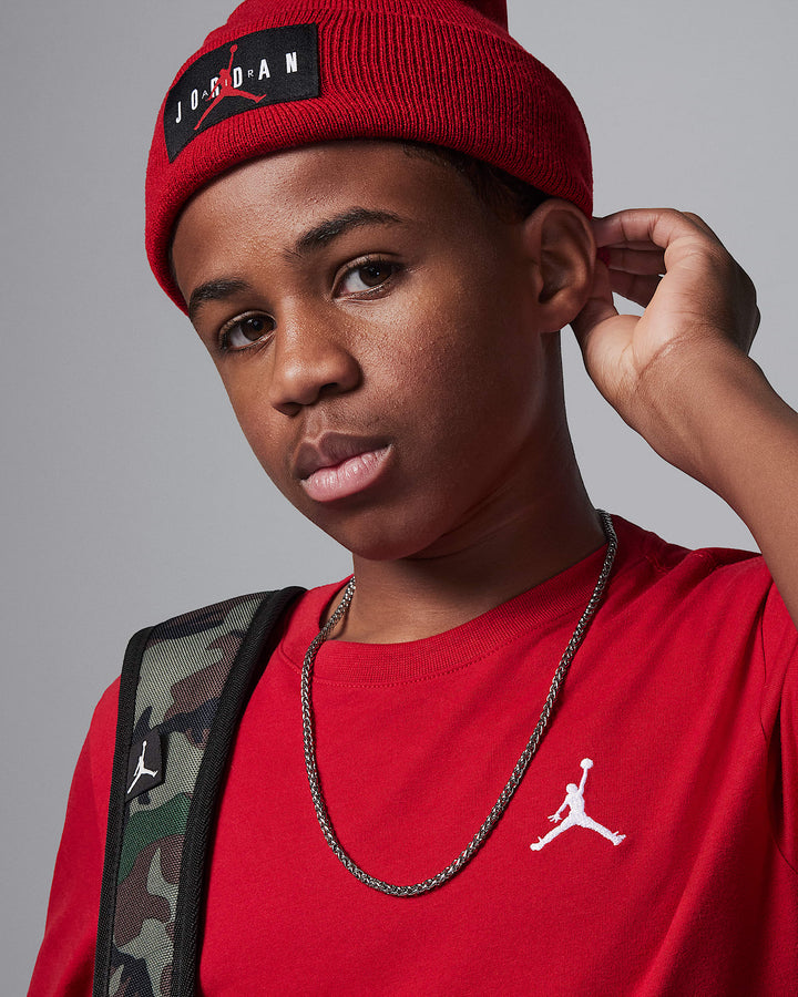 NIKE Jordan Big Kids' Jumpman Air Embroidered T-Shirt