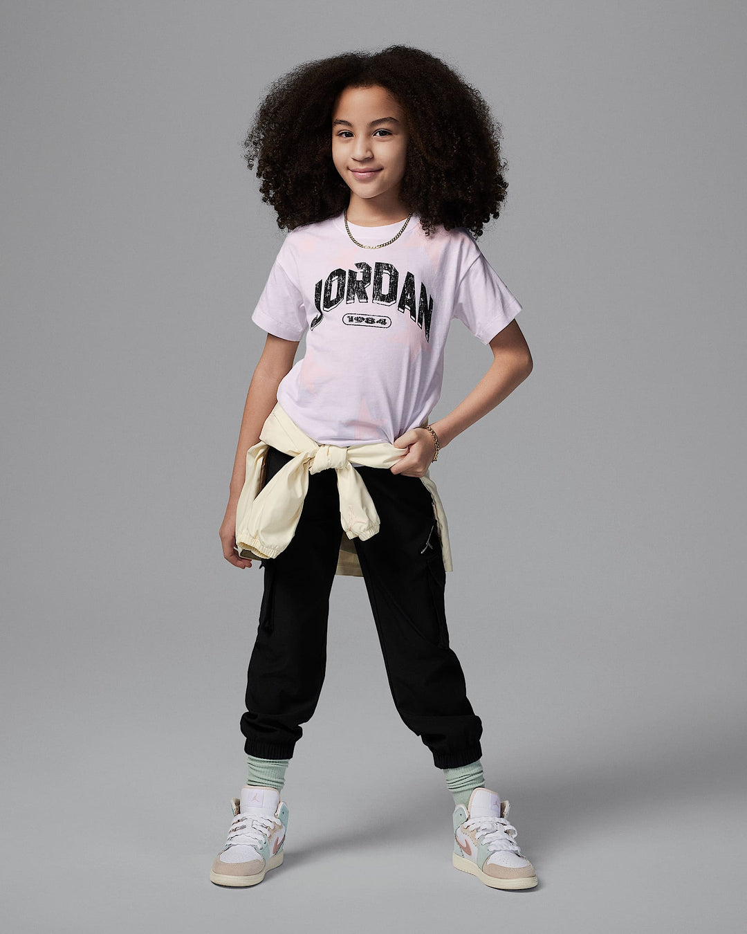 NIKE Jordan Little Kids' Six Flowers T-Shirt