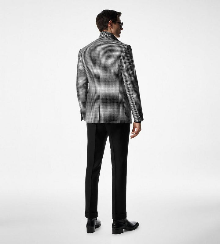 TOM FORD PIED DE POULE SHELTON JACKET