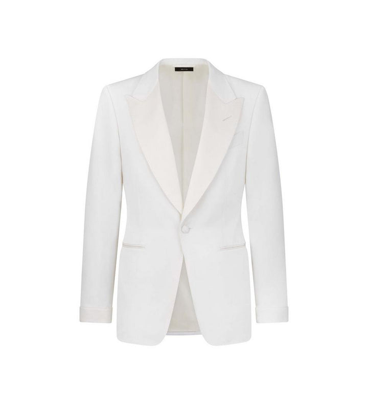 TOM FORD WOOL MOHAIR SHELTON COCKTAIL JACKET