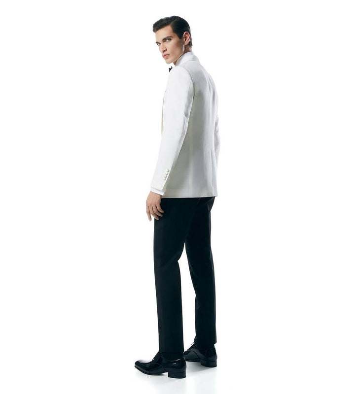 TOM FORD WOOL MOHAIR SHELTON COCKTAIL JACKET