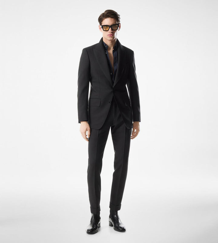 TOM FORD YARN DYED MIKADO ATTICUS JACKET