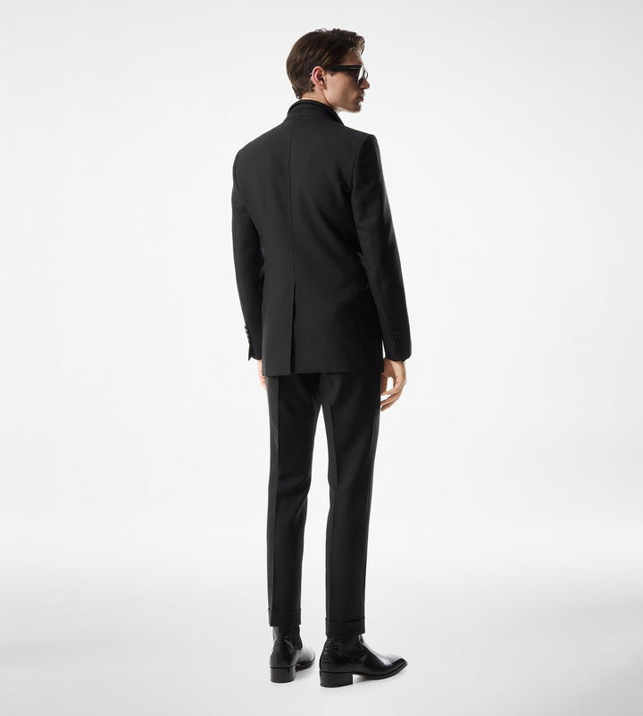 TOM FORD YARN DYED MIKADO ATTICUS JACKET