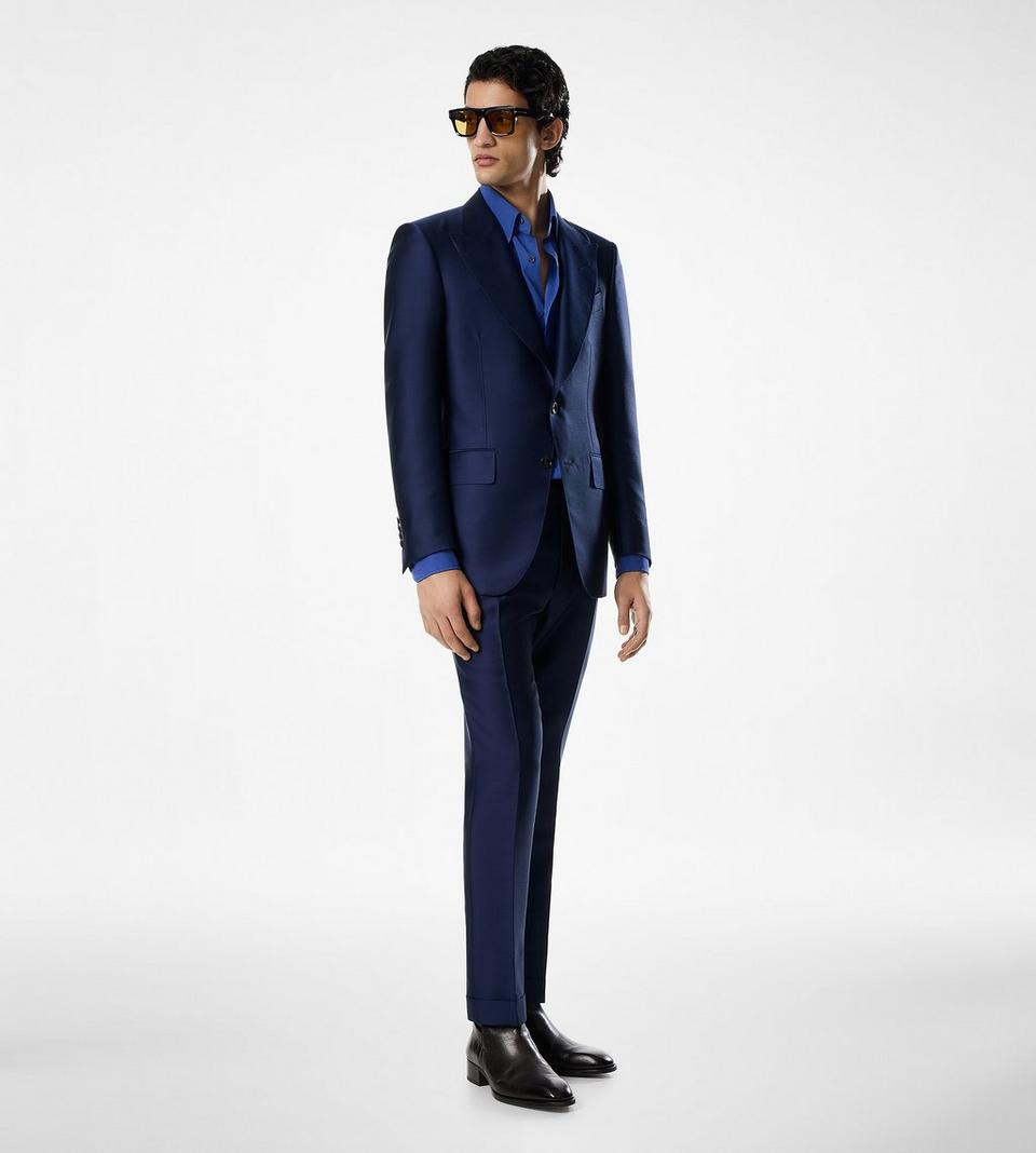 TOM FORD MOHAIR SILK TWILL DYLLAN JACKET