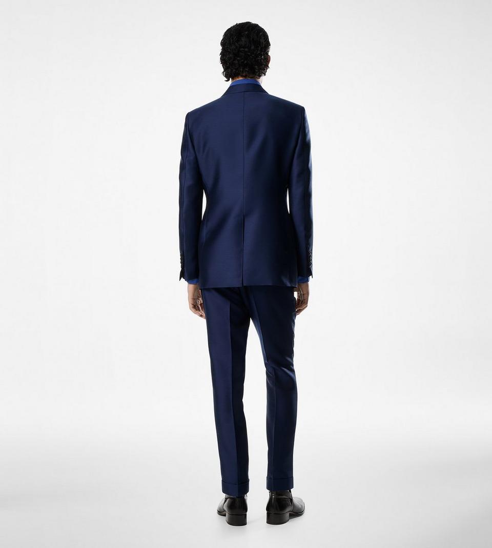 TOM FORD MOHAIR SILK TWILL DYLLAN JACKET