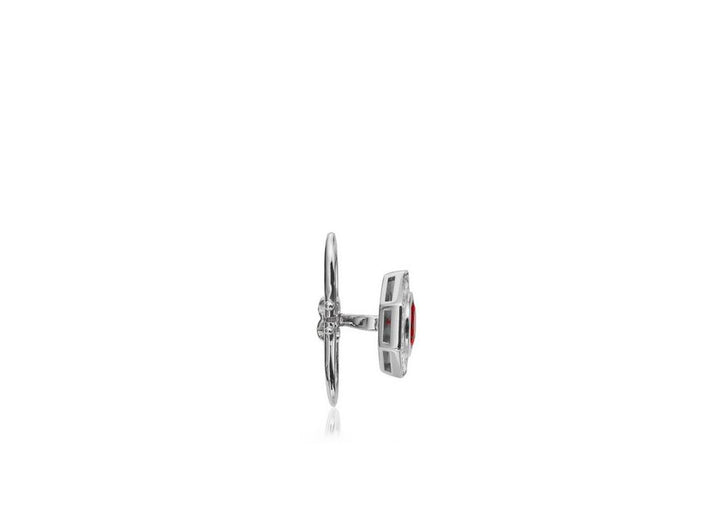 TOM FORD OCTAGON DIAMOND STUDS