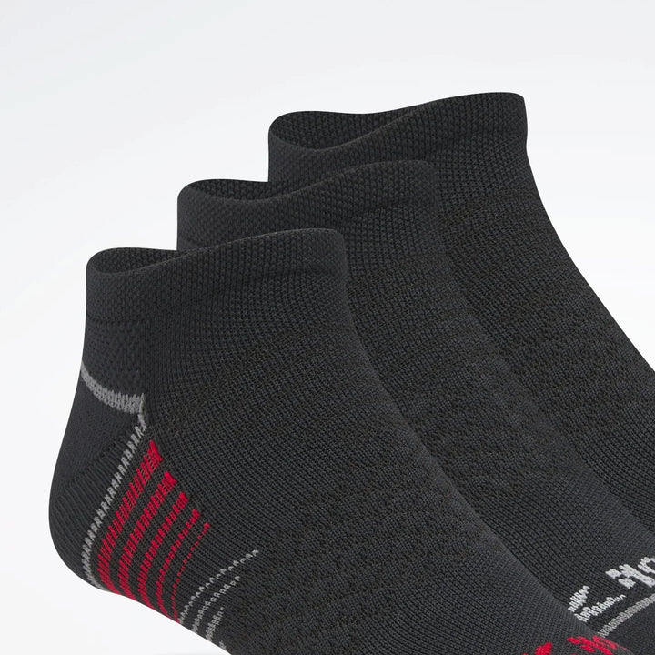 Reebok  Men's Performance Nylon Low Cut Socks 3 Pairs