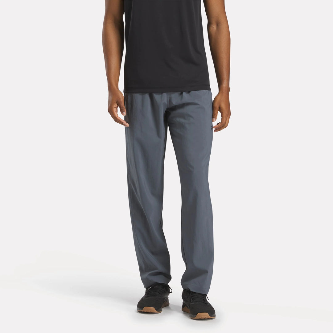 Reebok Men's Training Essentials Knit Woven Unlined Pants