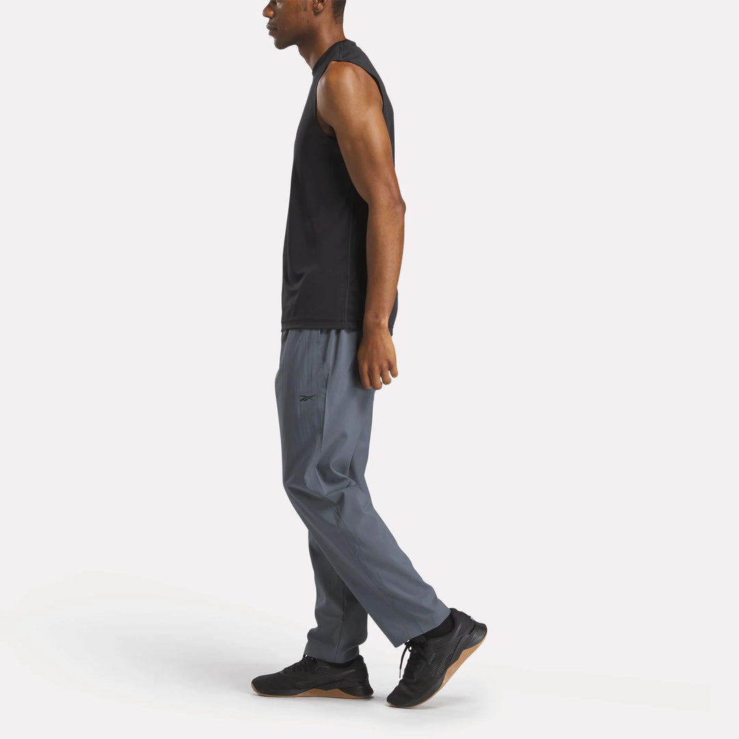 Reebok Men's Training Essentials Knit Woven Unlined Pants